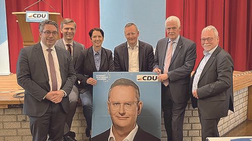 CDU: Rückenwind für Berger bei Europawahl